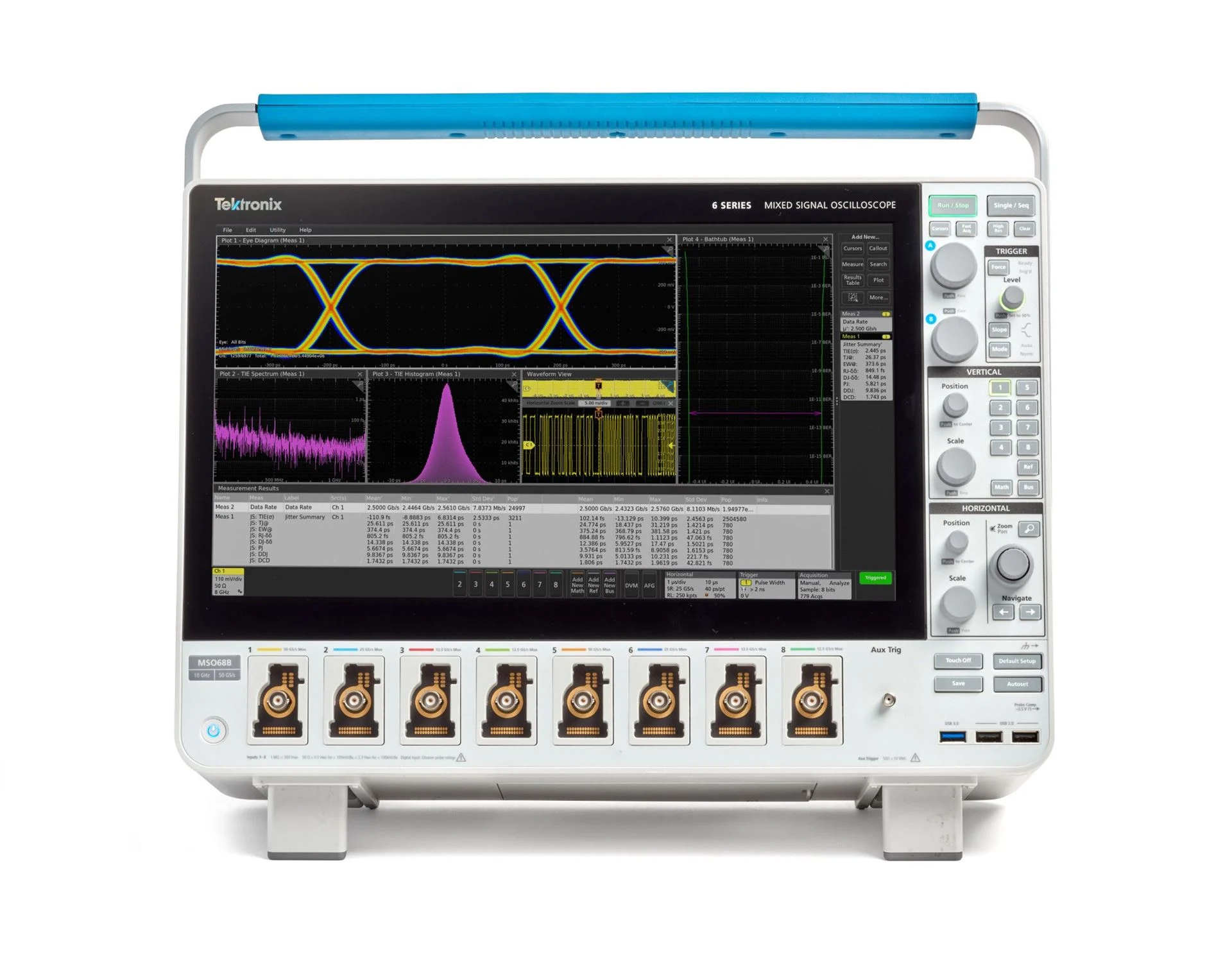 泰克 Tektronix 全新MSO6B系列 混合信号示波器