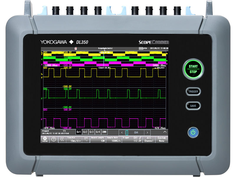 横河 YOKOGAWA 便携式示波记录仪 DL350